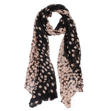 New Womens Long Polka Dot Scarf Wraps Shawl Stole Soft Bufanda Negra Chiffon Scarves Women Best Choice Sciarpa #698