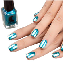 New and high quality Mirror Nail Polish Plating Silver Paste Metal Color Stainless Steel Mirror Silver Nail Polish for Nail Art