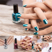 New and high quality Mirror Nail Polish Plating Silver Paste Metal Color Stainless Steel Mirror Silver Nail Polish for Nail Art