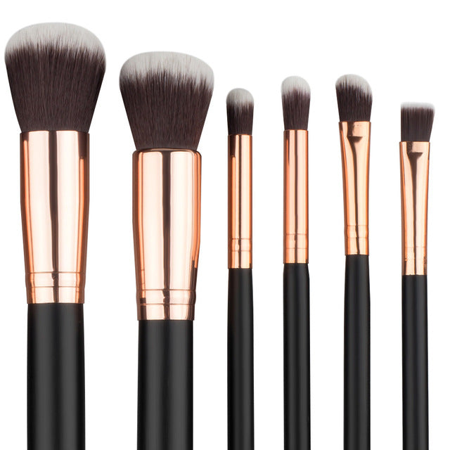 New fashion design 15PCS/1Set Cosmetic Makeup Brush Brushes Set Foundation Powder Eyeshadow rose gold makeup brushes Anne