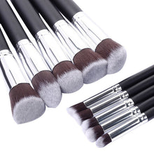 New fashion design,Very popular 10pcs Cosmetic Makeup Brush Eyeshadow Brush NylonHair material Anne