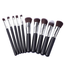 New fashion design,Very popular 10pcs Cosmetic Makeup Brush Eyeshadow Brush NylonHair material Anne