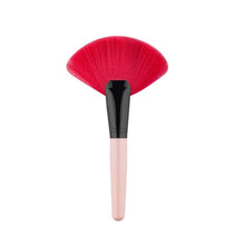 New fashion high quality 3pc Pro Women Makeup Blush Brushes Foundation Fan-shaped Cosmetic Powder Brush Anne