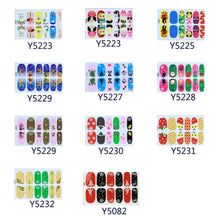 New fashion high quality Christmas Nail Art Transfer Stickers 3D Design Manicure Tips Decal Decoration Anne