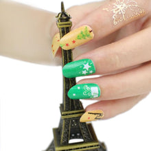 New fashion high quality Christmas Nail Art Transfer Stickers 3D Design Manicure Tips Decal Decoration Anne