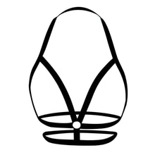 New sexy Goth Lingerie elastic sexy bra Hollow Out Strappy SexY Body belt Bras Summer 2017 #63