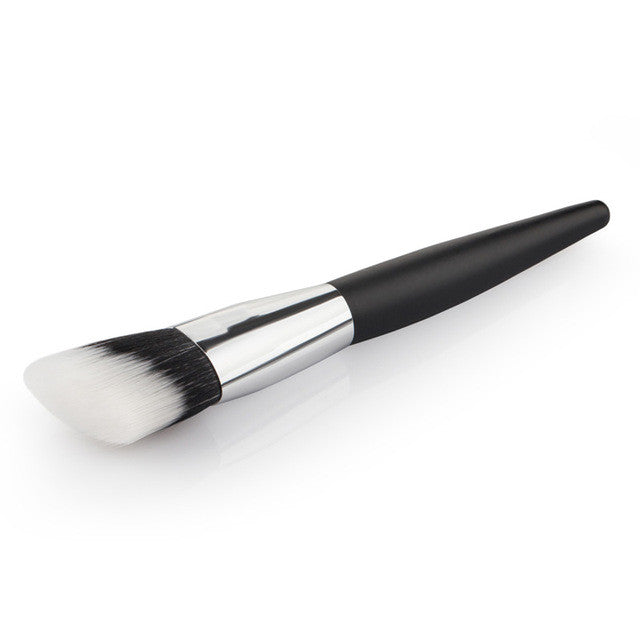 Oblique Makeup Face Cheek Contour Cosmetic Powder Foundation Blush Brush Angled Make Up Tool