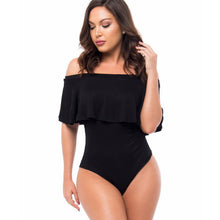 Off Shoulder Summer Overalls For Women Ruffles Sexy Bodysuit Lasies Summer Beachwear One Piece Jumpsuit#212