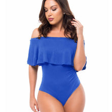 Off Shoulder Summer Overalls For Women Ruffles Sexy Bodysuit Lasies Summer Beachwear One Piece Jumpsuit#212