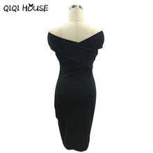 Office Dress Elegant Cross Drap V-Neck Dress Short Sleeve Shealth Sexy Summer Style Vestidos Cortos#C825