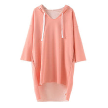 Oversize Long Women Hoodies Sweatshirts Camouflage Casual Candy Color Autumn Pullovers Felpa Donna#A11