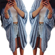 Oversized Knitted Jacket Plus Size 3XL Loose Long Sleeve Solid Women Coats Casual Cardigan Jacket Manteau Femme Printemps#C907