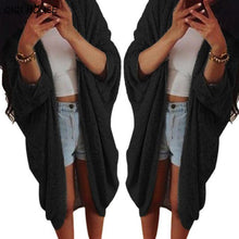 Oversized Knitted Jacket Plus Size 3XL Loose Long Sleeve Solid Women Coats Casual Cardigan Jacket Manteau Femme Printemps#C907