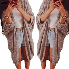 Oversized Knitted Jacket Plus Size 3XL Loose Long Sleeve Solid Women Coats Casual Cardigan Jacket Manteau Femme Printemps#C907