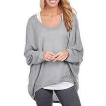 Oversized Sweater Casual Loose Bating Sleeve Pullovers Women Fall Outwear Knitted Winter Sweater Women Poncho Feminino#A Inverno