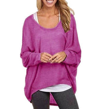 Oversized Sweater Casual Loose Bating Sleeve Pullovers Women Fall Outwear Knitted Winter Sweater Women Poncho Feminino#A Inverno