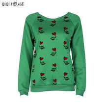Owl Print Kawaii Clothes Women Autumn Long Sleeve Casual Loose Sweatshirts Basic Pullovers Clothes Ropa Deportiva Mujer#C930