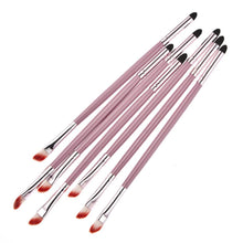Pink Color Multifunctional Makeup Brush Double Sided Eye Shadow Lip Brushes Adopt superb material to ensure its durability 2017