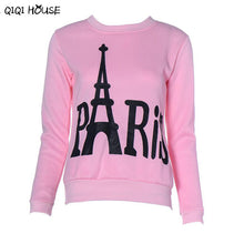 Pink Sweatshirt Women Print Letter Loose Pullovers Casual Long Sleeve Autumn Tops Felpe Donna Moletom#F922