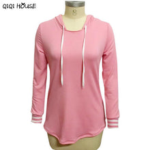 Pink Womens Tracksuit Long Sleeve Hoodie Sweatshirt Casual Loose Jumper Pullover Moleton Feminina Felpe Donna#C908