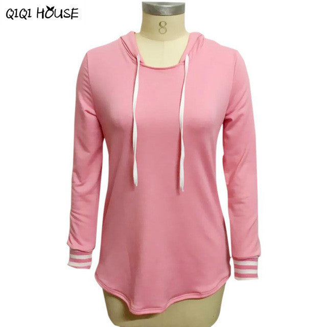 Pink Womens Tracksuit Long Sleeve Hoodie Sweatshirt Casual Loose Jumper Pullover Moleton Feminina Felpe Donna#C908