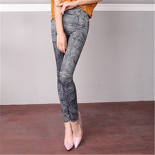 Plus Size Fashion Ankle Leggings Mid Denim Thin Legging 10 Colors High Quality 71851