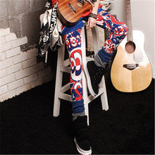 Plus Size Fashion Ankle Leggings Mid Print Thin Legging 7 Colors Rock Roll Style High Quality 71852