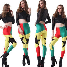 Plus Size Fashion Ankle Leggings Mid Print Thin Legging Sexy Style High Quality 71854