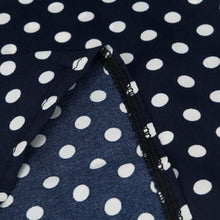 Plus Size S-4XL Blouses Women Casual Polka Dot Long Sleeve Summer Chiffon Shirt Ladies Tops camisas femininas 2017 Deep Blue #82