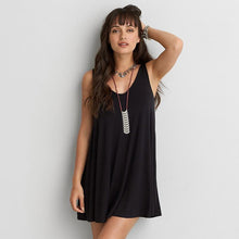 Plus Size S-6XL Oversize Dress Women Loose Back Bandage Summer Ladies Dresses Sleeveless O-neck Short Mini Dress 2017 #418
