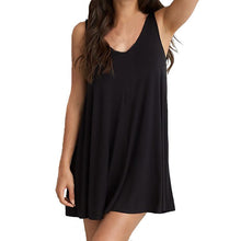 Plus Size S-6XL Oversize Dress Women Loose Back Bandage Summer Ladies Dresses Sleeveless O-neck Short Mini Dress 2017 #418