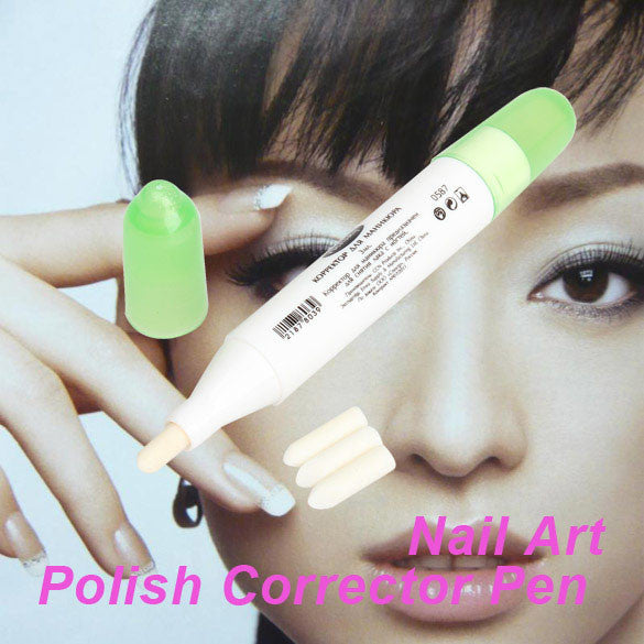 Polish Pen 1 Pcs Nail Art Corrector Remover Refers To The Edge Pen Portable
