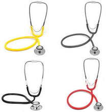 Portable Dual Head EMT Clinical Stethoscope Medical Auscultation Device Random Color