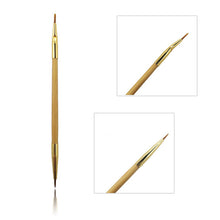 Pro MakeUp Cosmetic Double Sided Ended Brushes Eyeshadow Eye Brow Tools Lip Eyeliner Oblique Bending Brush