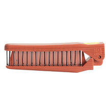 Pro Salon Anti-Static Combing Folding Hairdressing Hair Brush Comb red