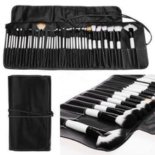 Professional 36PCS Soft Cosmetic Eyebrow Shadow Makeup Brush Set Kit + Pouch Bag set de brochas de maquillaje Anne
