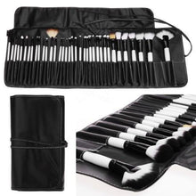 Professional 36PCS Soft Cosmetic Eyebrow Shadow Makeup Brush Set Kit + Pouch Bag set de brochas de maquillaje Anne
