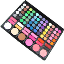 Professional 78 Color Eye Shadow Cheek Blusher Lip Gloss Makeup Palette Kit