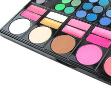 Professional 78 Color Eye Shadow Cheek Blusher Lip Gloss Makeup Palette Kit