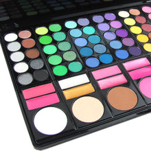 Professional 78 Color Eye Shadow Cheek Blusher Lip Gloss Makeup Palette Kit