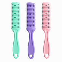 Professional Dual Side Cutting Hair Beauty Trimmer Comb Haircuts Blade Home DIY Cut Thinning Slim Hair Cut Tool