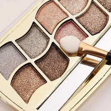 Professional Makeup 12 Colors Eyeshadow Palette Smoky Cosmetics Palette Diamond Bright Glitter Eye Shadow