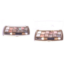 Professional Makeup 12 Colors Eyeshadow Palette Smoky Cosmetics Palette Diamond Bright Glitter Eye Shadow