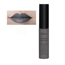 QiBest 2017 Waterproof Matte liquid lipstick Long lasting lip gloss Natural Matte lipstick Cosmetics Maquiagem