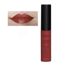 QiBest 2017 Waterproof Matte liquid lipstick Long lasting lip gloss Natural Matte lipstick Cosmetics Maquiagem