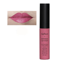 QiBest 2017 Waterproof Matte liquid lipstick Long lasting lip gloss Natural Matte lipstick Cosmetics Maquiagem