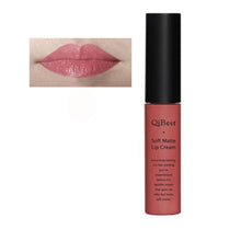 QiBest 2017 Waterproof Matte liquid lipstick Long lasting lip gloss Natural Matte lipstick Cosmetics Maquiagem