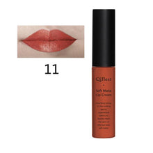 QiBest 2017 Waterproof Matte liquid lipstick Long lasting lip gloss Natural Matte lipstick Cosmetics Maquiagem