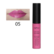 QiBest 2017 Waterproof Matte liquid lipstick Long lasting lip gloss Natural Matte lipstick Cosmetics Maquiagem