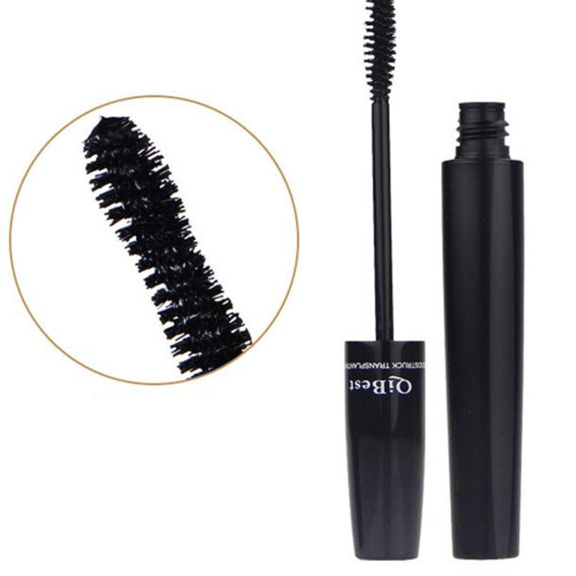 Qibest 2017 Professional 2pcs Makeup Eyelashes Extension Lashes Long Curling Fiber 3D Mascara Eye lashes natural Maquiagem